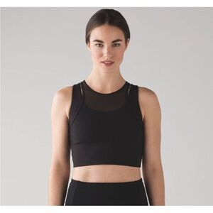 Lululemon Double Tap Bra II Black SIZE 6